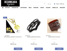 Tablet Screenshot of designsara.ro